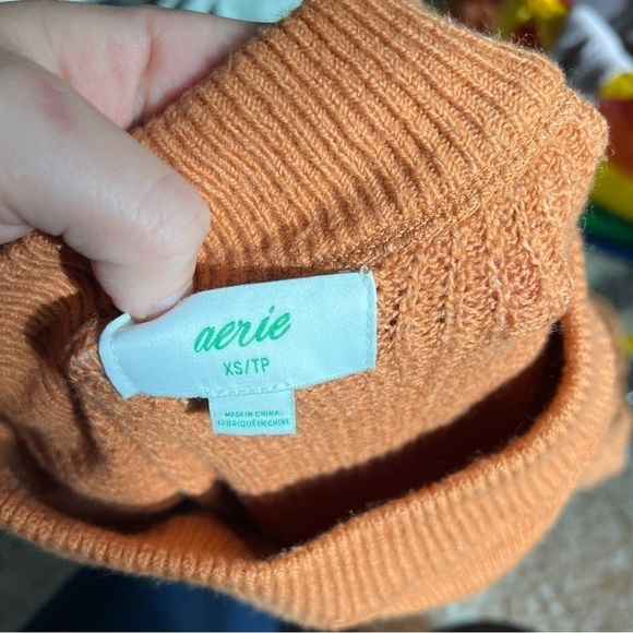 Aerie Oversized Knit Ribbed Sweater - Picture 6 of 8